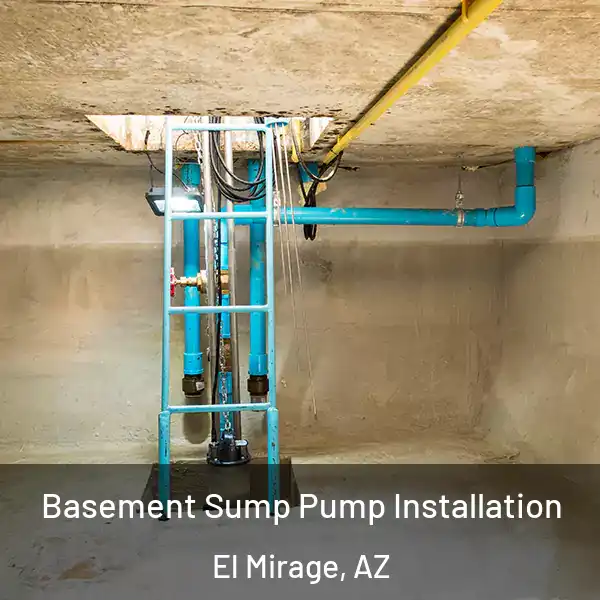  Basement Sump Pump Installation El Mirage, AZ