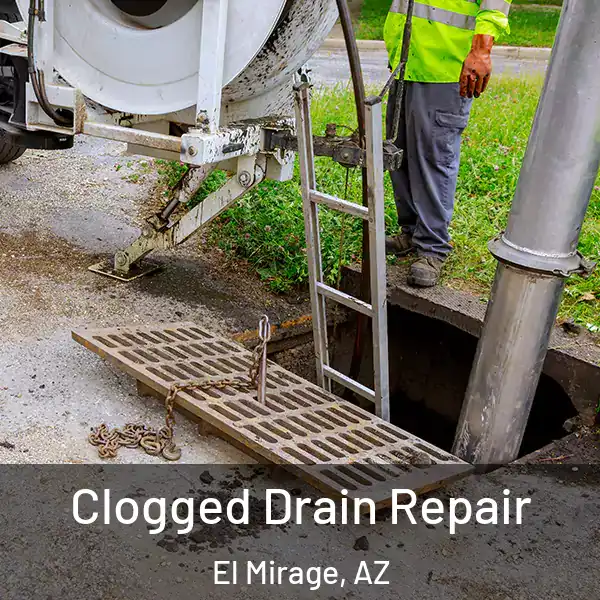  Clogged Drain Repair El Mirage, AZ