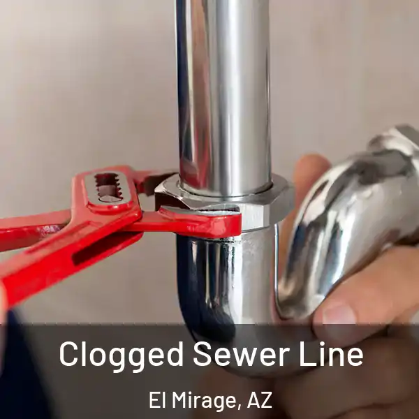  Clogged Sewer Line El Mirage, AZ