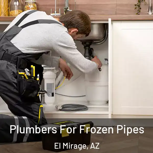  Plumbers For Frozen Pipes El Mirage, AZ